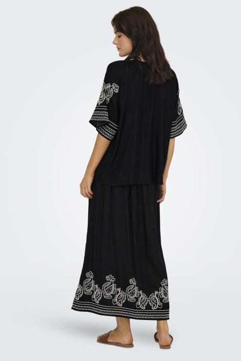 Jacqueline de Yong jdyrisso life bianca l/s top wvn